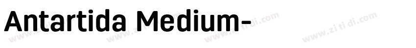 Antartida Medium字体转换 Antartida Medium字体转换